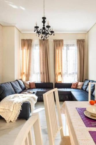 A seating area at Penthouse O´Donell