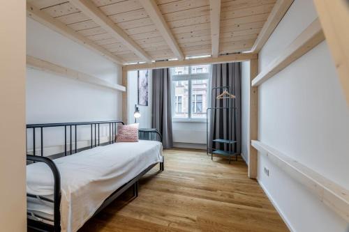 Postel nebo postele na pokoji v ubytování Luxury apartment located in Nove Mesto in the centre of Prague