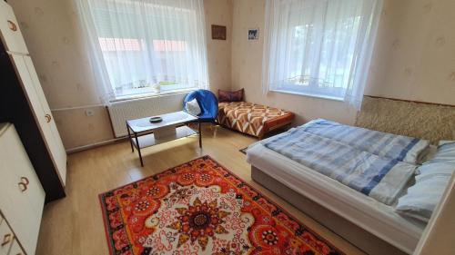 Voodi või voodid majutusasutuse Apartments in Balatonlelle 43115 toas
