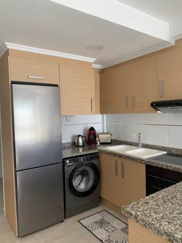 A cozinha ou cozinha compacta de Apartamento duplex Mediterránean view