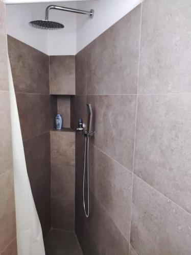 A bathroom at Appartamento sul mare con parcheggio privato