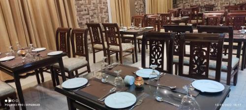 Muscat Horizon Hotelにあるレストランまたは飲食店