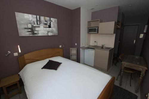 Kuchyň nebo kuchyňský kout v ubytování Hotel Piano 2 - Mont-St-Guibert - Louvain-la-Neuve