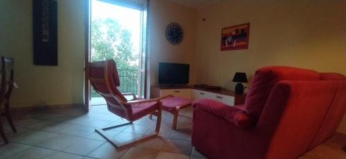TV a/nebo společenská místnost v ubytování Appartamento a Castellarano Manzoni house