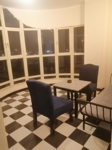 Χώρος καθιστικού στο Royal City Hotel