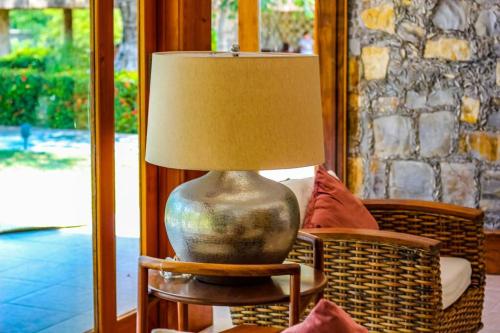 Posezení v ubytování Finca Thakni' Casa de Campo