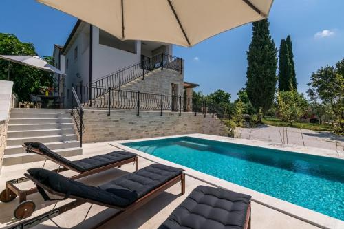 Πισίνα στο ή κοντά στο Villa Irma