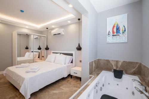 Kép Luxury Flat w Jacuzzi and Amazing Sea View in Kas szállásáról Kaşban a galériában