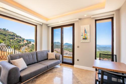 Kép Luxury Flat w Jacuzzi and Amazing Sea View in Kas szállásáról Kaşban a galériában