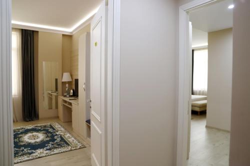 Koupelna v ubytování Hotel Colombo