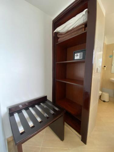 Una cama o camas en una habitación de Hotel Azur