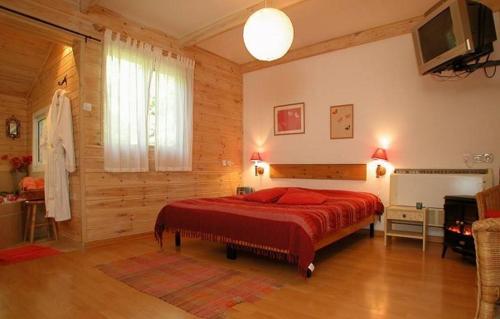 Posteľ alebo postele v izbe v ubytovaní Pundak guesthouse