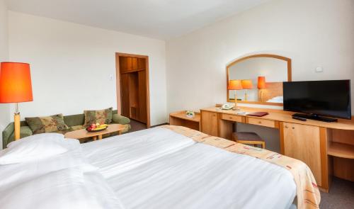 Hunguest Hotel Freyaにあるテレビまたはエンターテインメントセンター