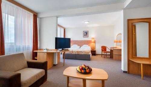 Hunguest Hotel Freyaにあるテレビまたはエンターテインメントセンター