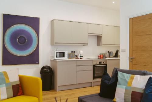 Η κουζίνα ή μικρή κουζίνα στο Apartment 1 2 bedrooms, sleeps x 6
