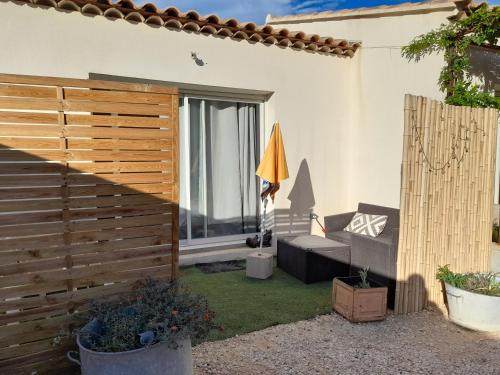 Ruang duduk di provence