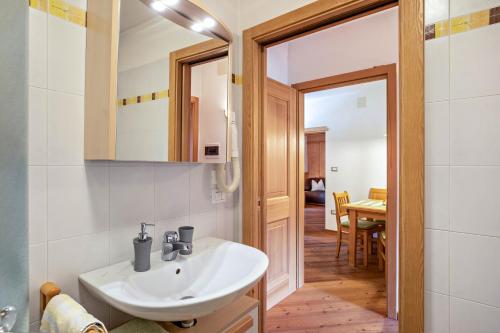 Koupelna v ubytování Pausahof - Apartment Morgenlicht