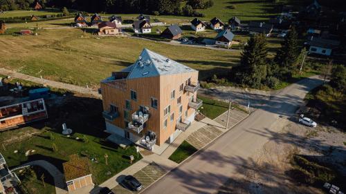 Budova, kde se apartmán nachází
