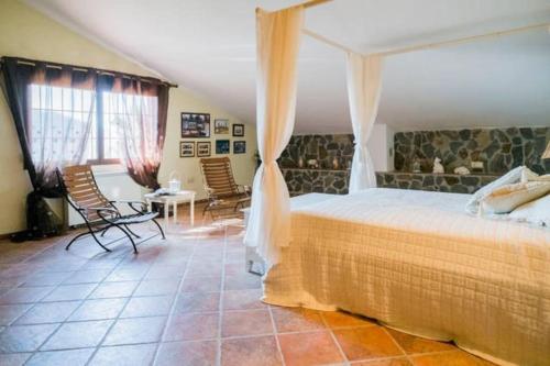 Posteľ alebo postele v izbe v ubytovaní Villa el Pino: with Private Pool