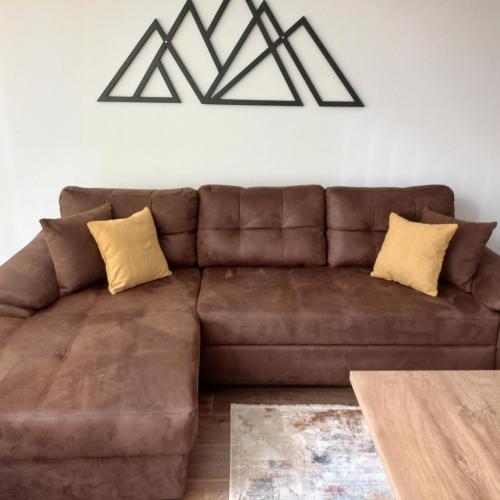 Χώρος καθιστικού στο Garnet Star Apartments, Kopaonik, apartman br 2