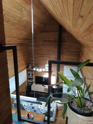 Dapur atau dapur kecil di Vila Nambu - Exclusive Pousada
