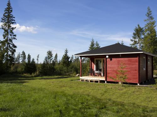 Zahrada ubytování Hamgården Nature Resort Tiveden