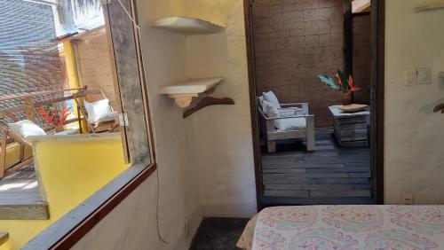 Bilik mandi di Casa Namoa Pousada