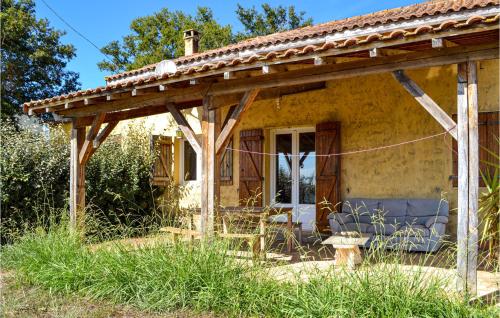 Beautiful home in Gaujacq with 2 Bedrooms