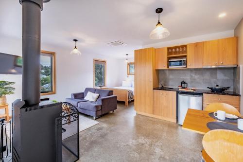 Η κουζίνα ή μικρή κουζίνα στο Freycinet Stone Studio 7 - Quartz