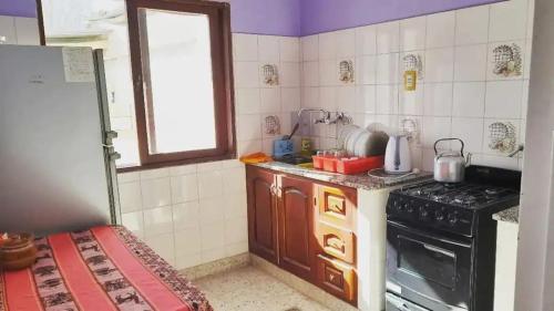 Virtuvė arba virtuvėlė apgyvendinimo įstaigoje Hospedaje el Abuelo