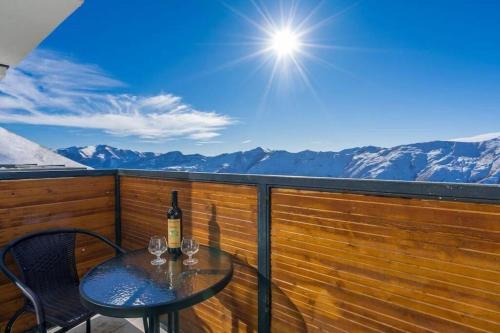 Nespecifikovaný výhled na hory nebo výhled na hory při pohledu z apartmánu