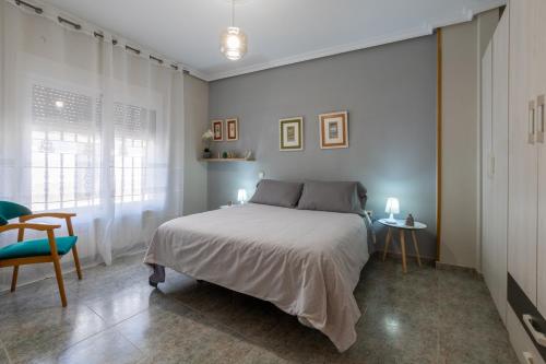 Postel nebo postele na pokoji v ubytování CASA LA TERCIA