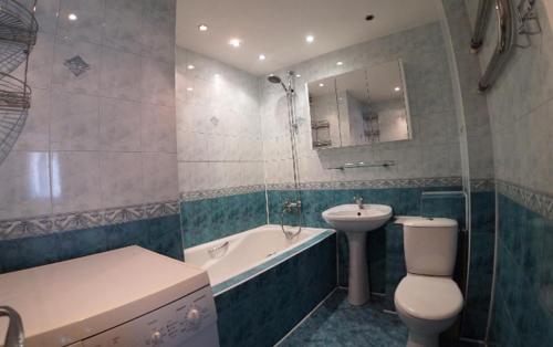 Ett badrum på Spilves 35