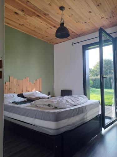 Posteľ alebo postele v izbe v ubytovaní Villa des 3 chênes