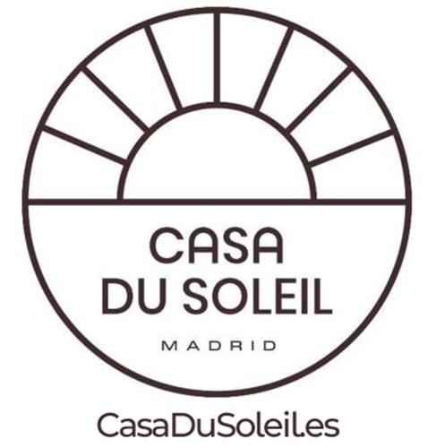 a logo for casa du solil madrid at Casa du Soleil Hostal Boutique in Madrid
