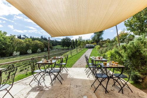 Un jardín fuera de Agriturismo Merigge Wellness & Spa Montepulciano
