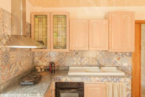 Una cocina o cocineta en Casolare Lodedo
