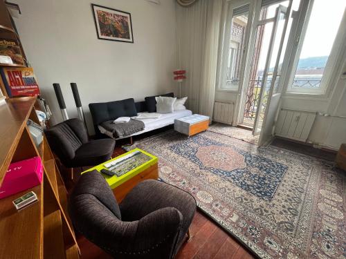 Posedenie v ubytovaní Bellevue City Apartment Budapest
