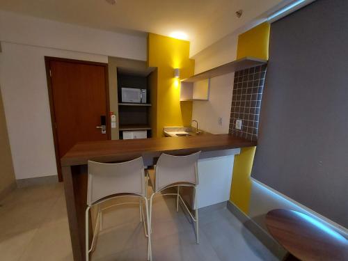 Flat no Olímpia Park Resort, 2 quartos, com suíte e varanda – Photos 3
