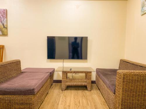 Zona de estar de Bristle Ridge 2 bedroom Panoramic View