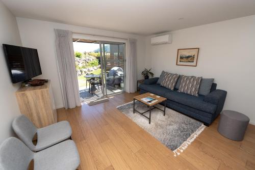 Χώρος καθιστικού στο Cairnsmore Apartment - Lake Tekapo