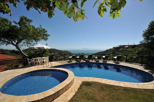 A piscina em ou perto de Pousada Amancay