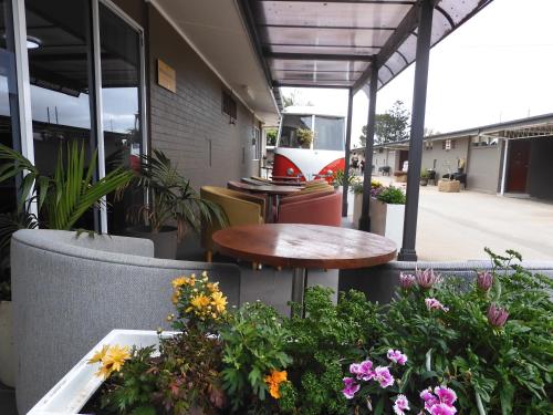 Balkoni atau teres di Dalby Parkview Motel