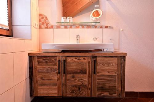Koupelna v ubytování Apartment Zugspitze