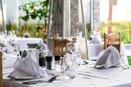 Restoran atau tempat lain untuk makan di Mooiplaas Guesthouse