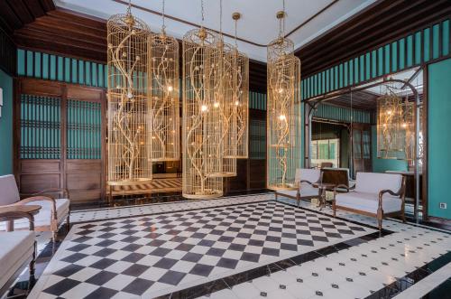 Posezení v ubytování Potique Hotel