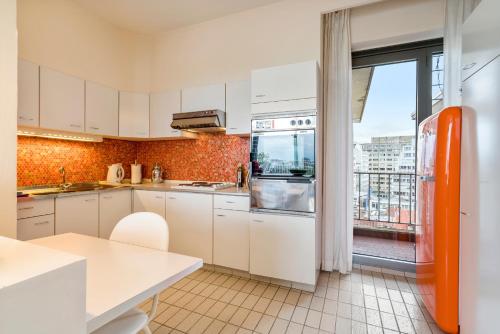 Kuchyň nebo kuchyňský kout v ubytování Fuths Loft Penthouse 85