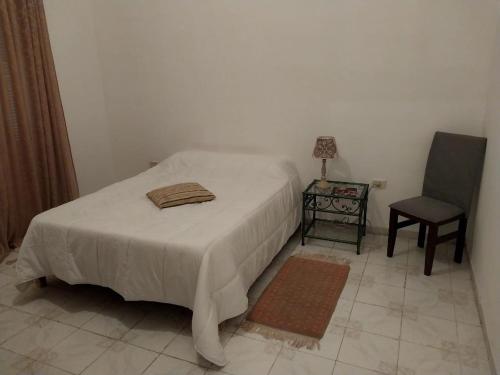 Postel nebo postele na pokoji v ubytování Tunis centre