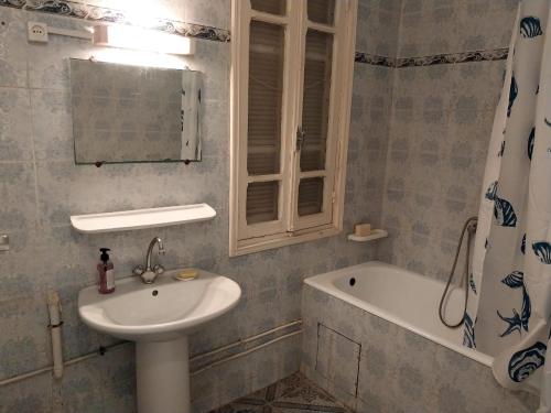 Koupelna v ubytování Tunis centre