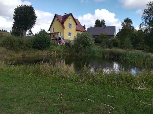 Příroda nedaleko prázdninového domu